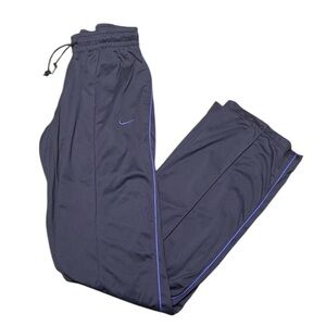 Nike Track Pants with Purple Piping